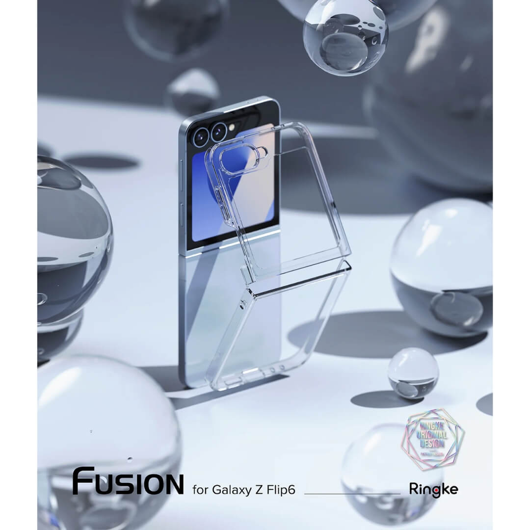 Samsung Galaxy Z Flip 6 Fusion Clear Case By Ringke