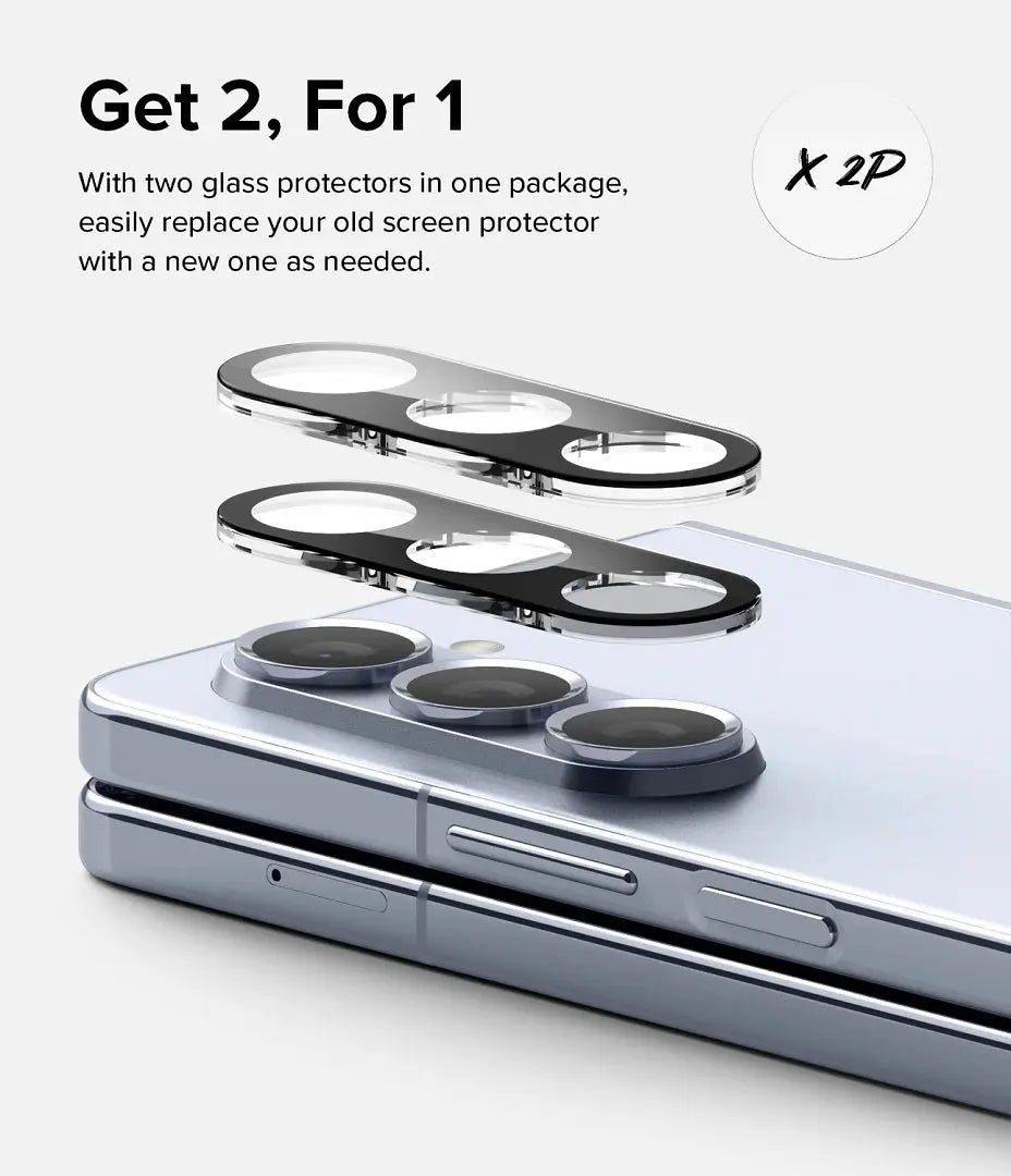 Samsung Galaxy Z Fold 5 Camera Protector Glass 2 Pack by Ringke
