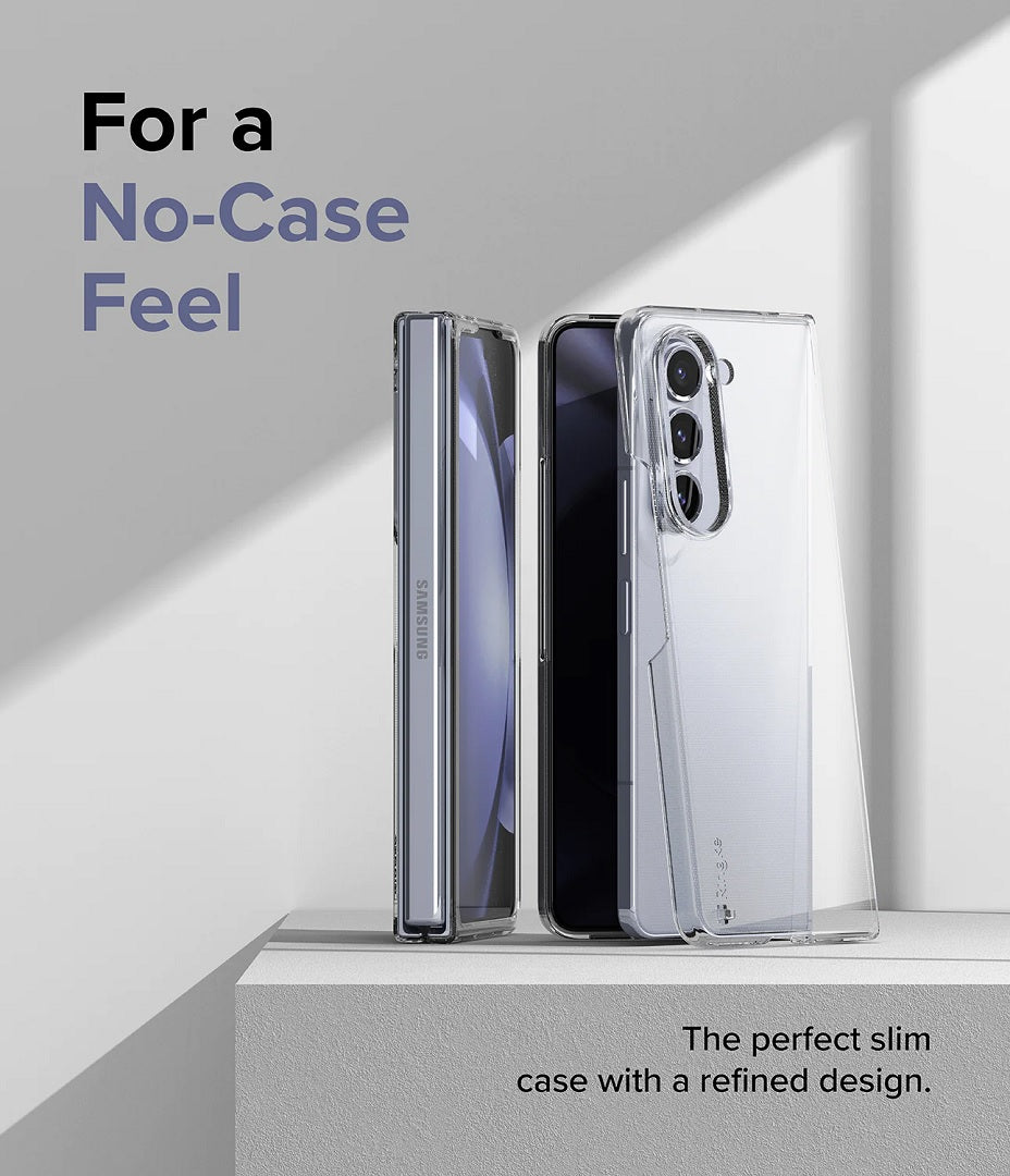 The Ringke Slim case offers an imperceptible layer of protection to your Galaxy Z Fold 5, providing a minimalist feel without compromising on protection.
