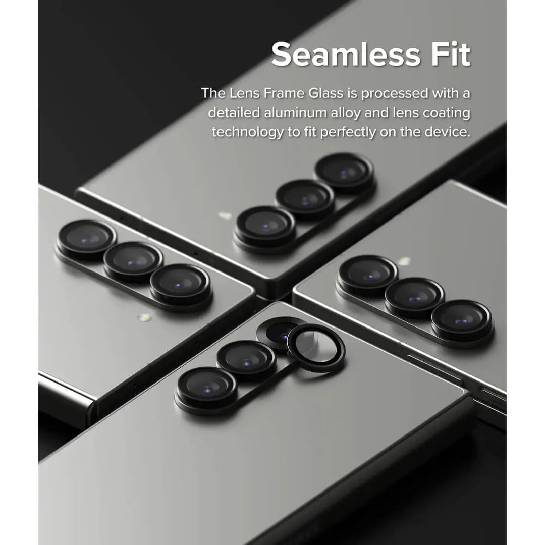 Samsung Galaxy Z Fold 6 Camera Lens Frame Glass 2 pack Ringke