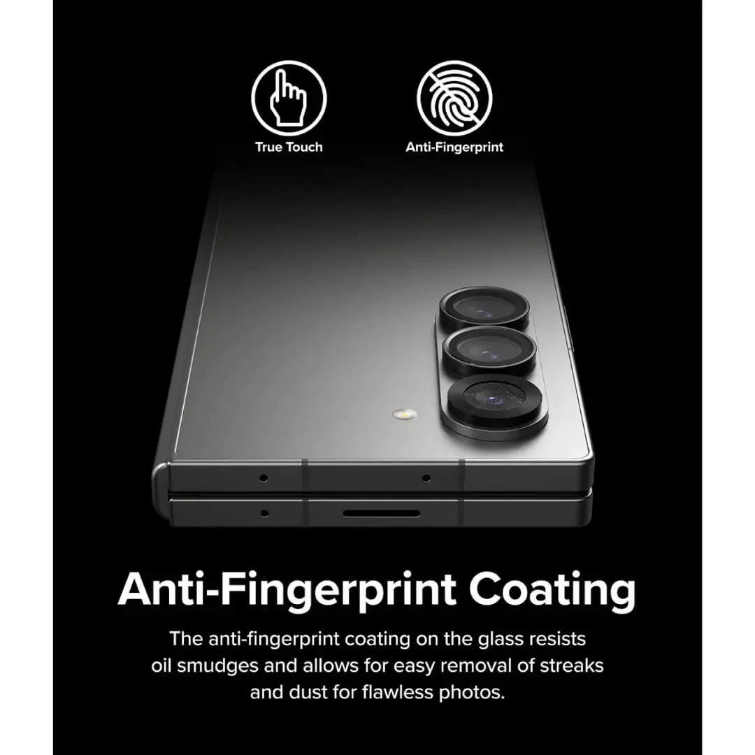 Samsung Galaxy Z Fold 6 Camera Lens Frame Glass 2 pack Ringke