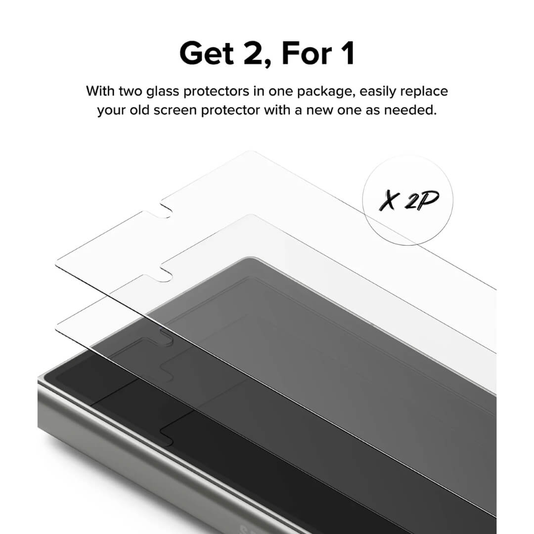 Samsung Galaxy Z Fold 6 Cover Display Protector Glass 2 pack