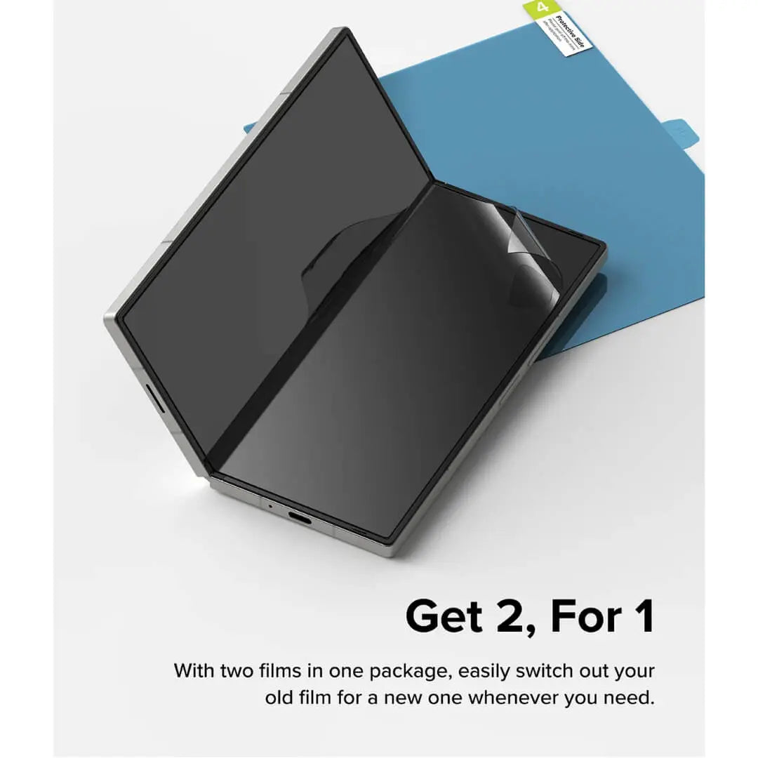 Samsung Galaxy Z Fold 6 Dual Easy Film Screen Protector 2 Pack By Ringke Ringke