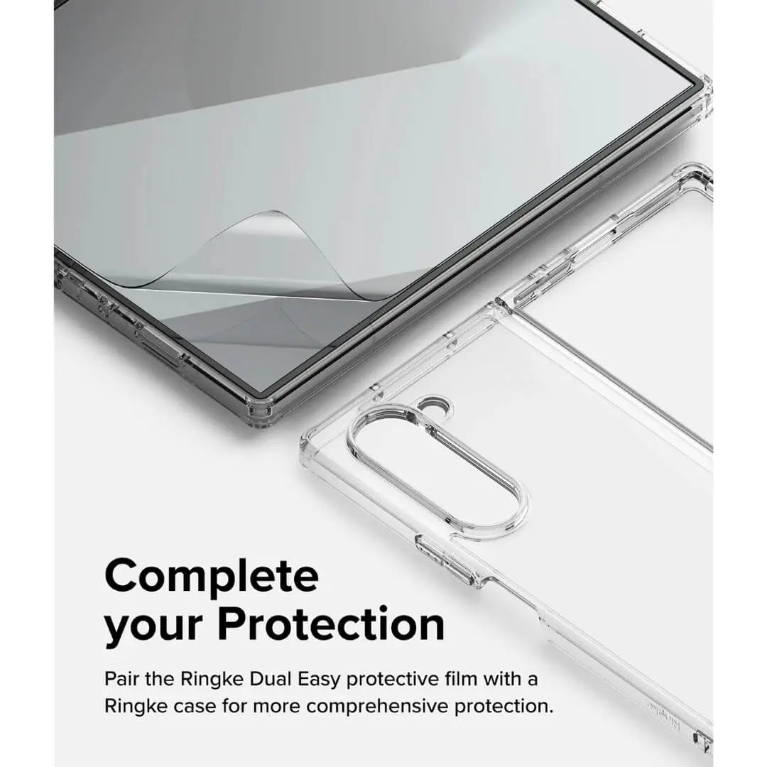 Samsung Galaxy Z Fold 6 Dual Easy Film Screen Protector 2 Pack By Ringke Ringke