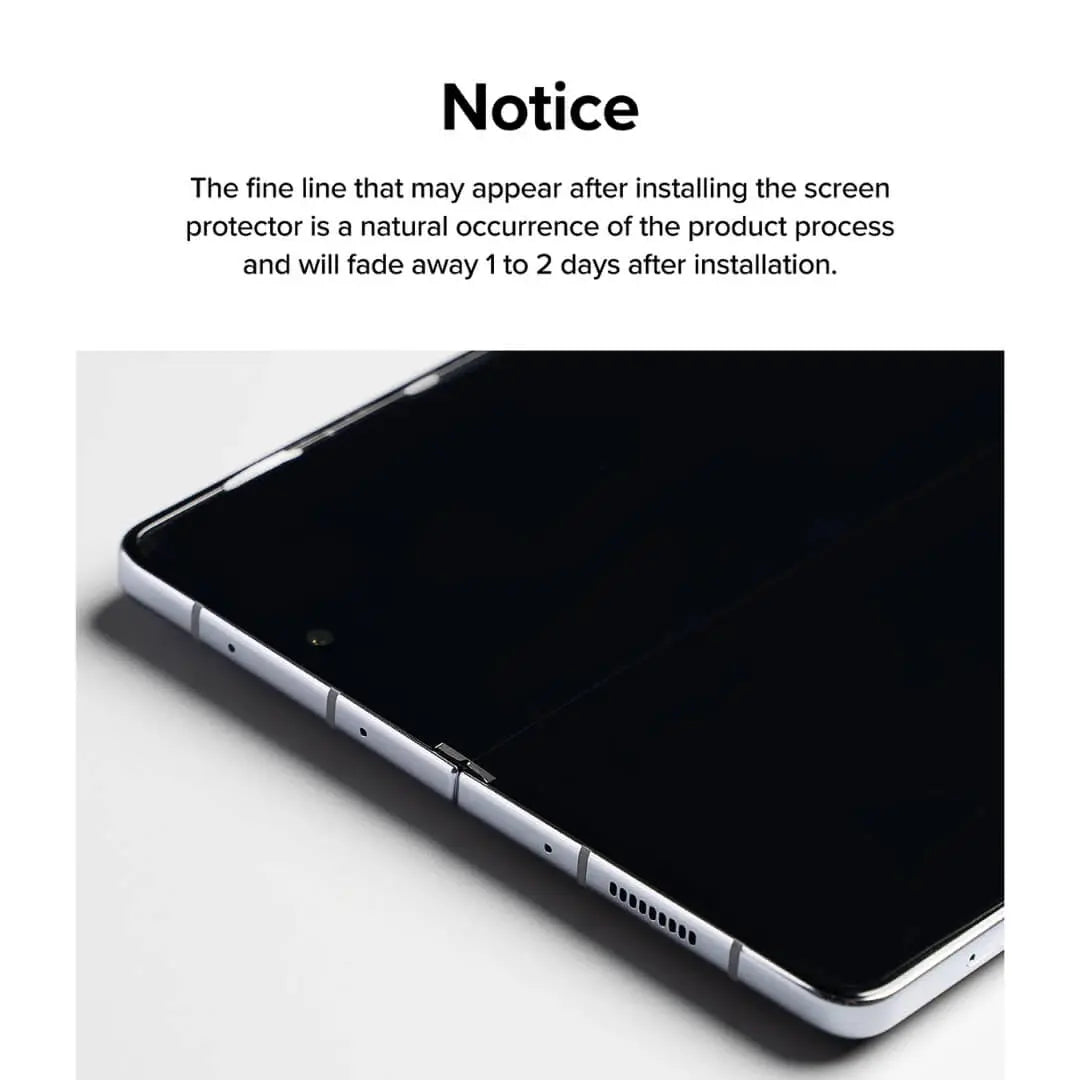 Samsung Galaxy Z Fold 6 Dual Easy Film Screen Protector 2 Pack By Ringke Ringke