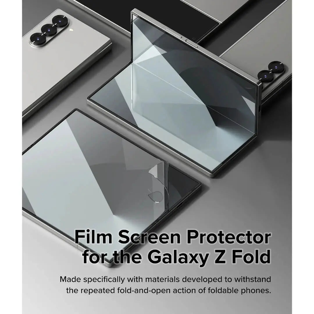 Samsung Galaxy Z Fold 6 Dual Easy Film Screen Protector 2 Pack By Ringke Ringke