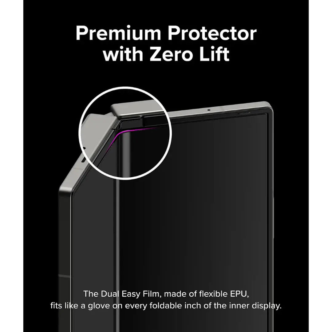 Samsung Galaxy Z Fold 6 Dual Easy Film Screen Protector 2 Pack By Ringke Ringke