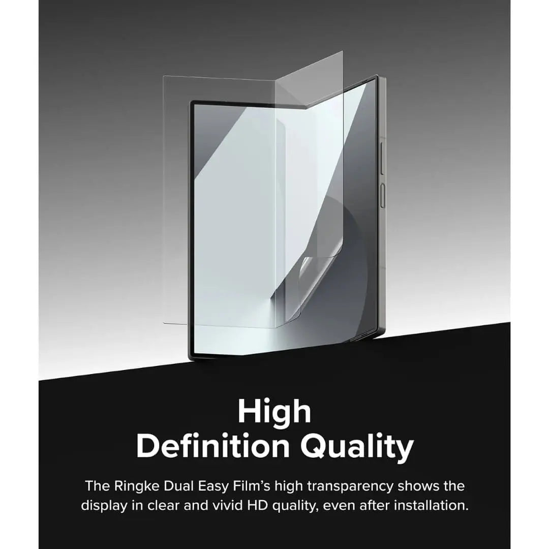 Samsung Galaxy Z Fold 6 Dual Easy Film Screen Protector 2 Pack By Ringke Ringke