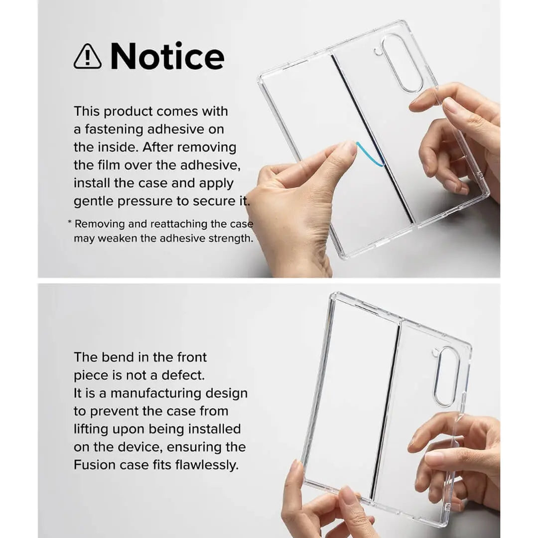 Samsung Galaxy Z Fold 6 Fusion Clear Case By Ringke Ringke