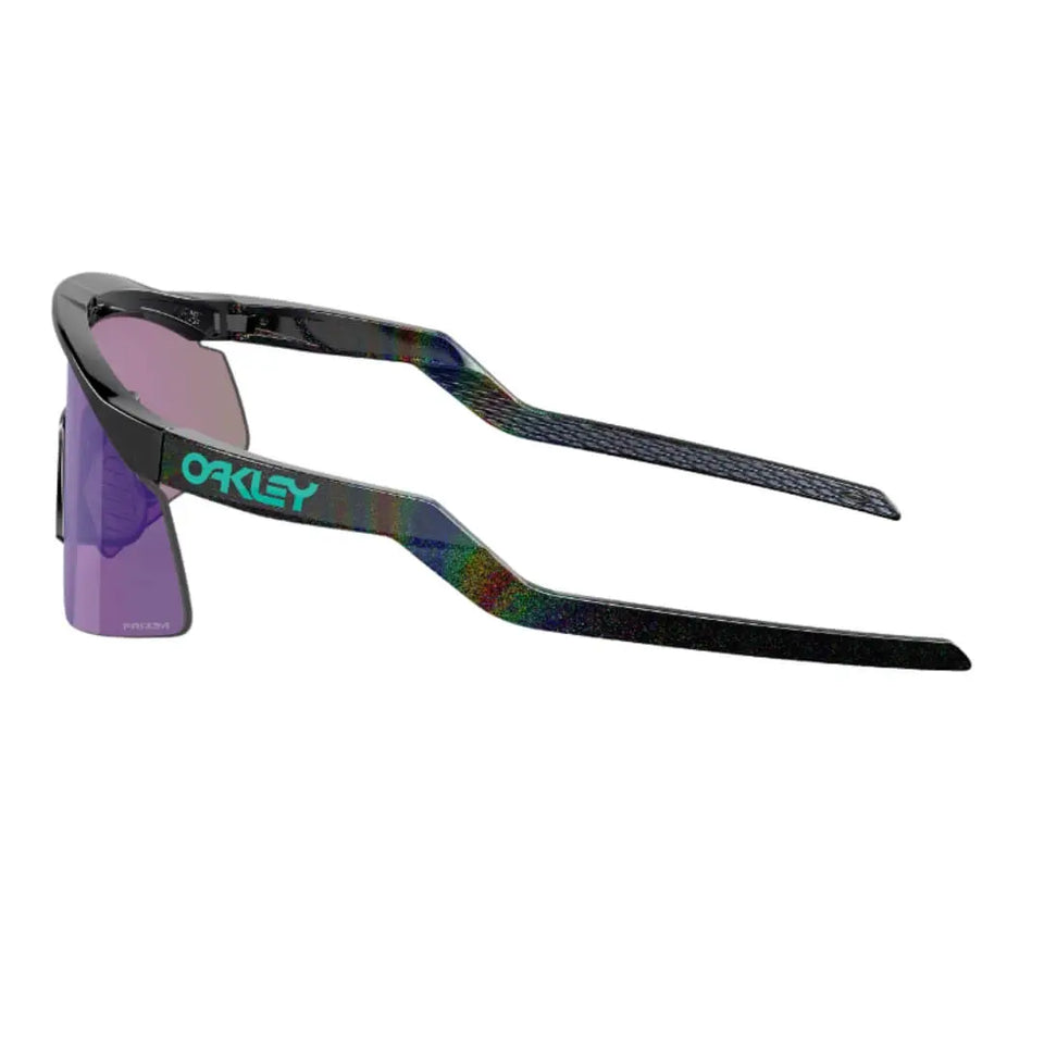 Side view of Oakley Hydra OO9229 sunglasses showing lightweight Black Ink O Matter frame, offered by GadgetsOnline.co.nz for a secure and comfortable fit