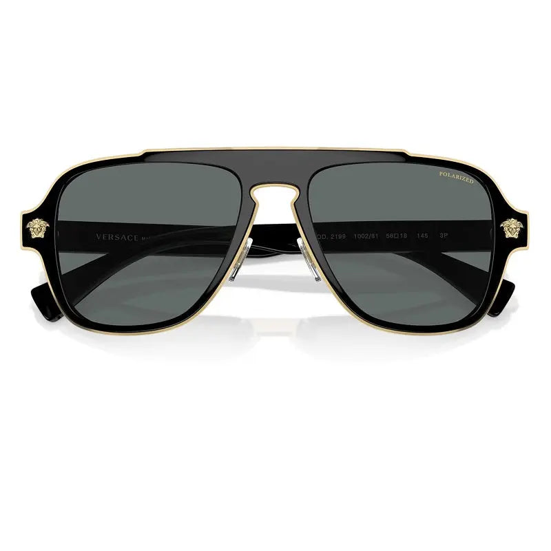 VERSACE VE2199 100281 Polarized Sunglasses For Men Versace