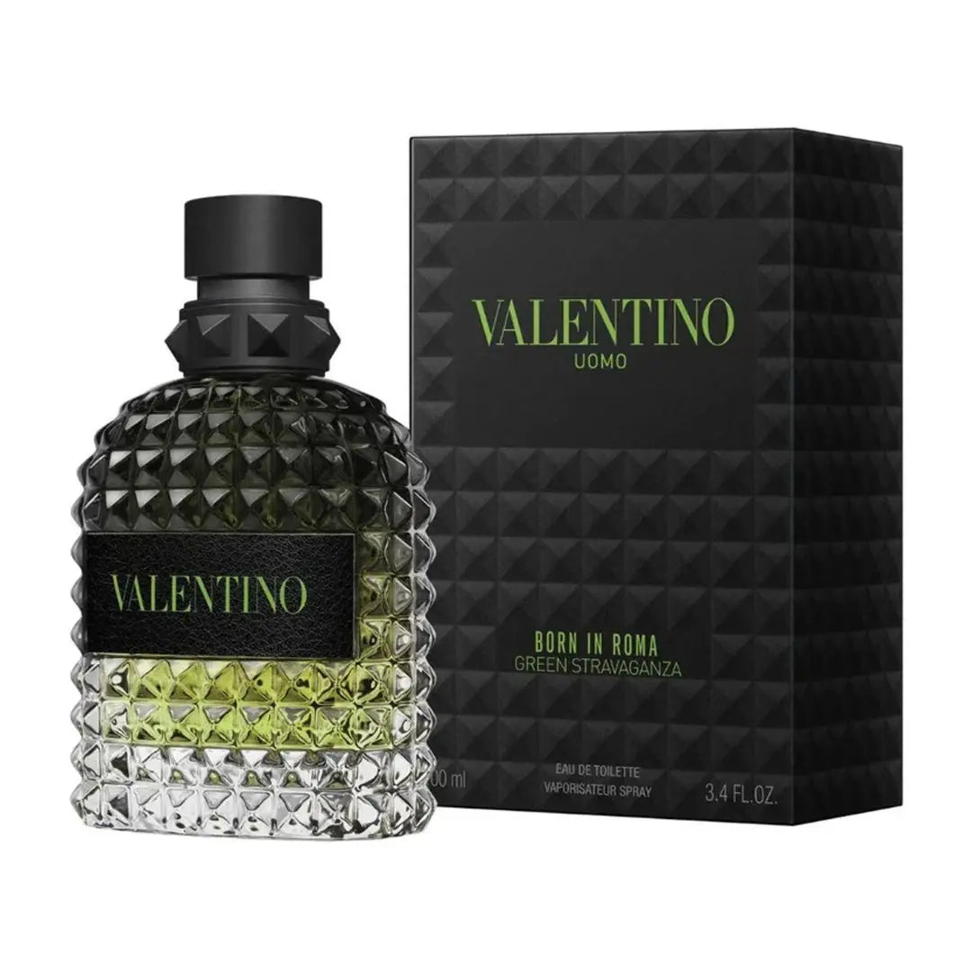 Valentino Uomo Born In Roma Green Stravaganza EDT 100ml for Men