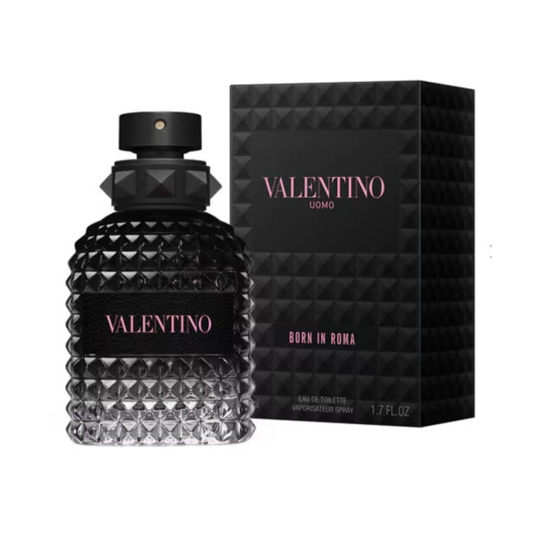 Valentino Uomo Born In Roma EDT 50ml for Men - Woody Spicy Fragrance Available at Gadgets Online NZ LTD.