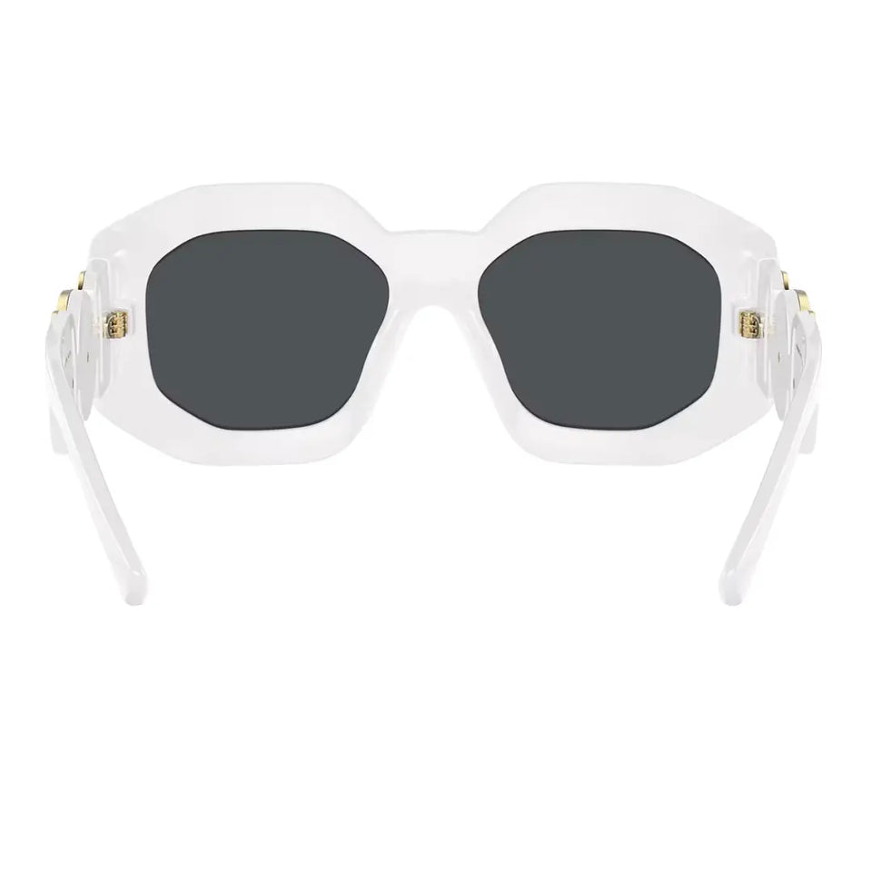 Versace VE4224U 314/87 White Dark Grey Sunglass