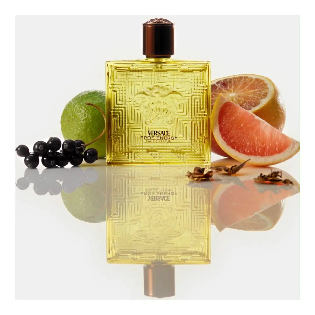 Versace Eros Energy EDP fragrance presentation
