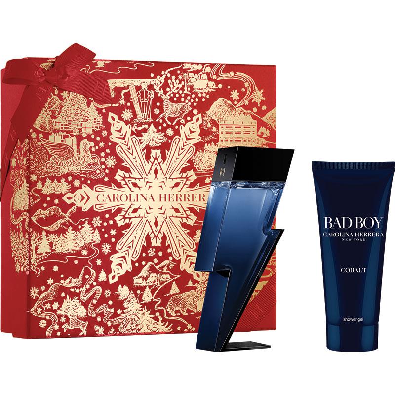 Carolina Herrera Bad Boy Cobalt EDP 50ml 2 Piece Gift Set for Men