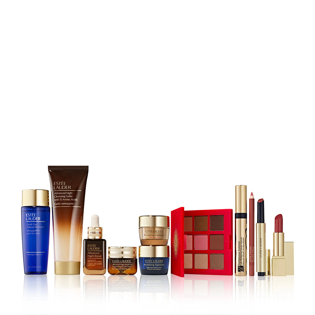 Estée Lauder Blockbuster 2026 — skincare and makeup set contents