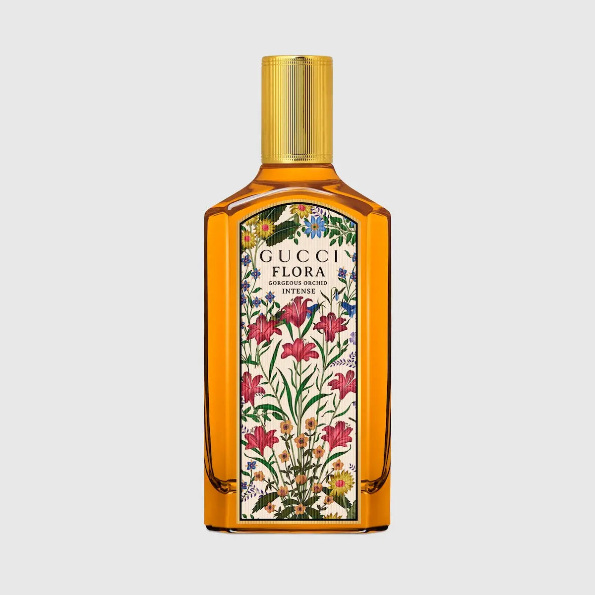 Gucci Flora Gorgeous Orchid EDP Intense 100ml bottle — official front view