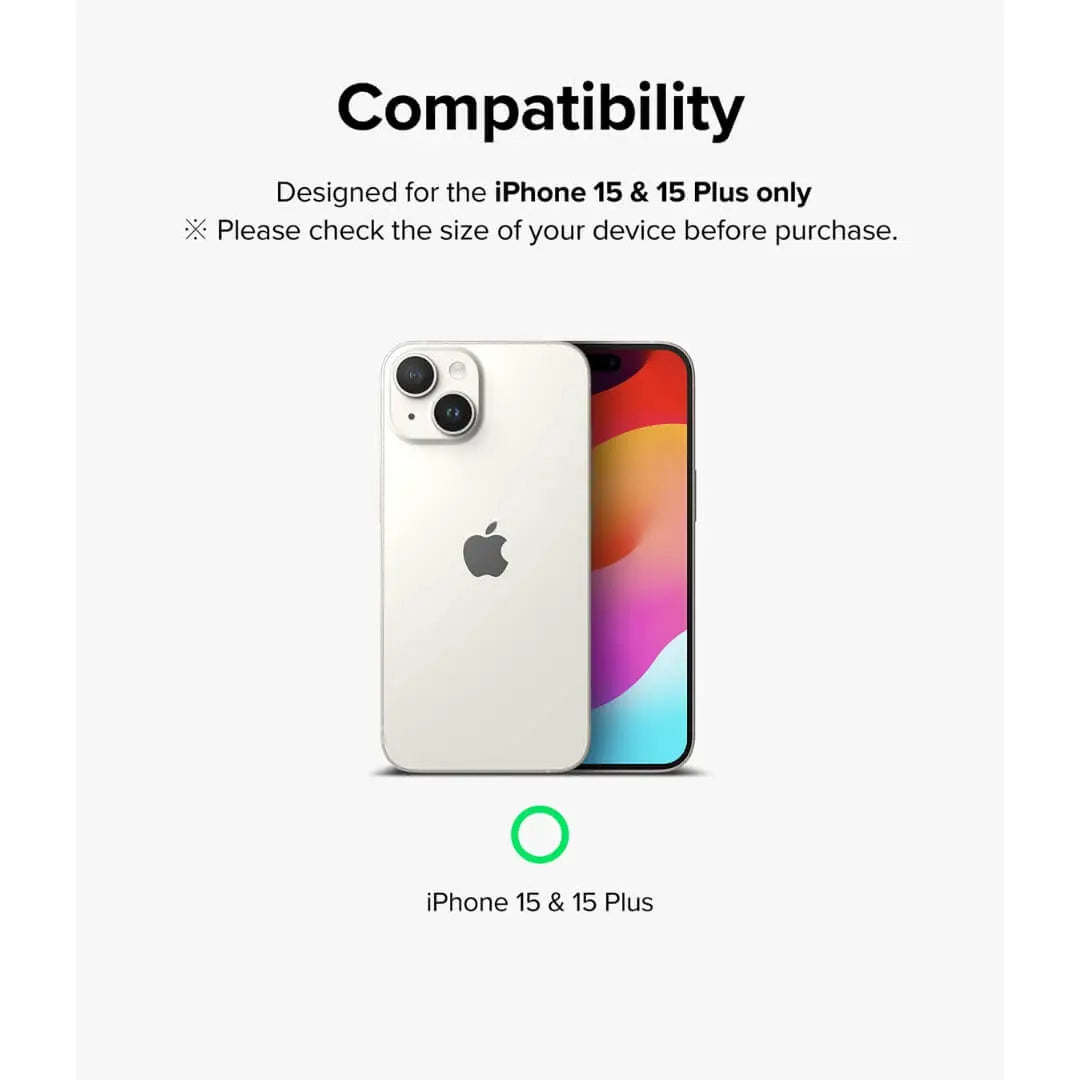 Compatible with iPhone 15 and iPhone 15 Plus models