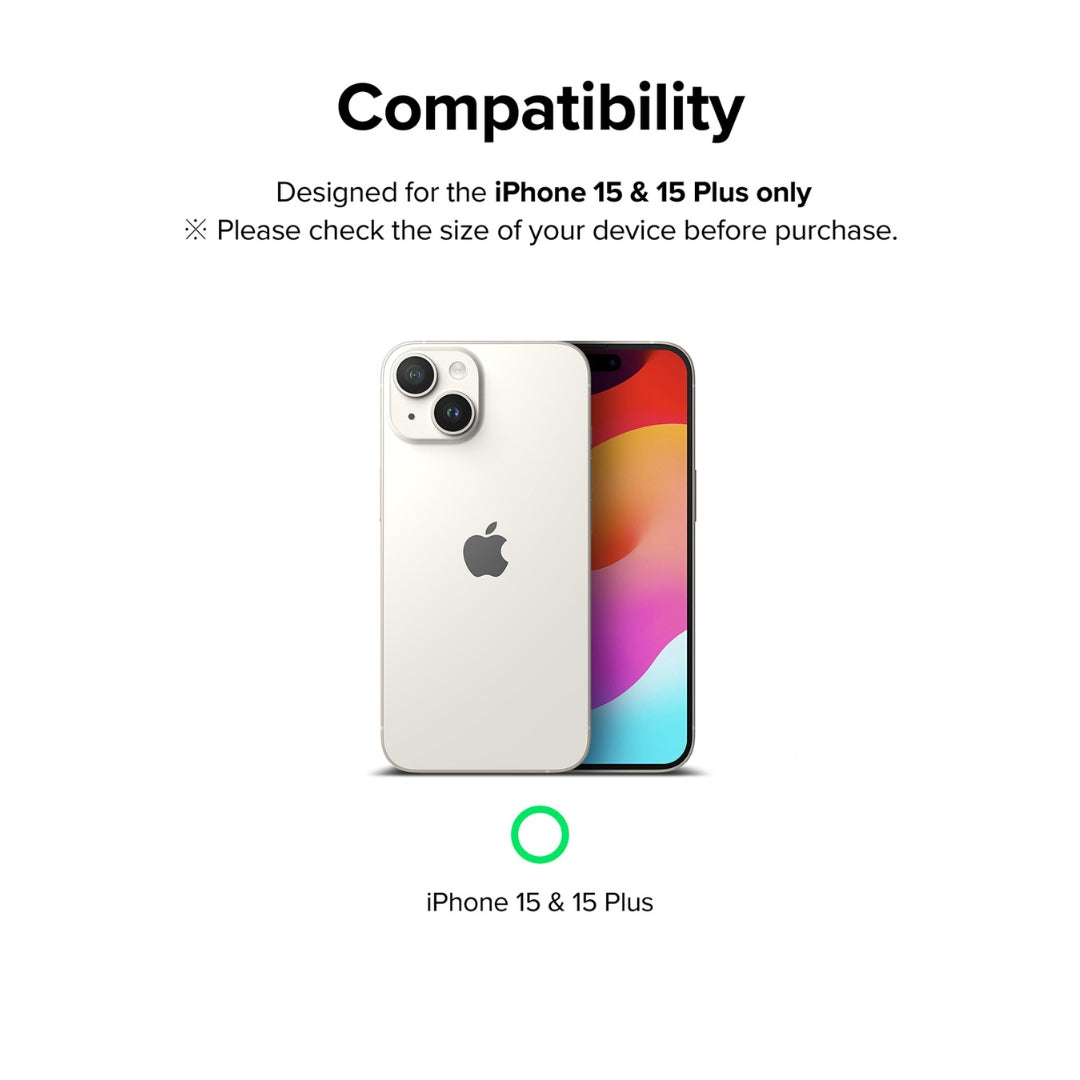 Compatible with the iPhone 15 6.7" and iPhone 15 6.1" 
