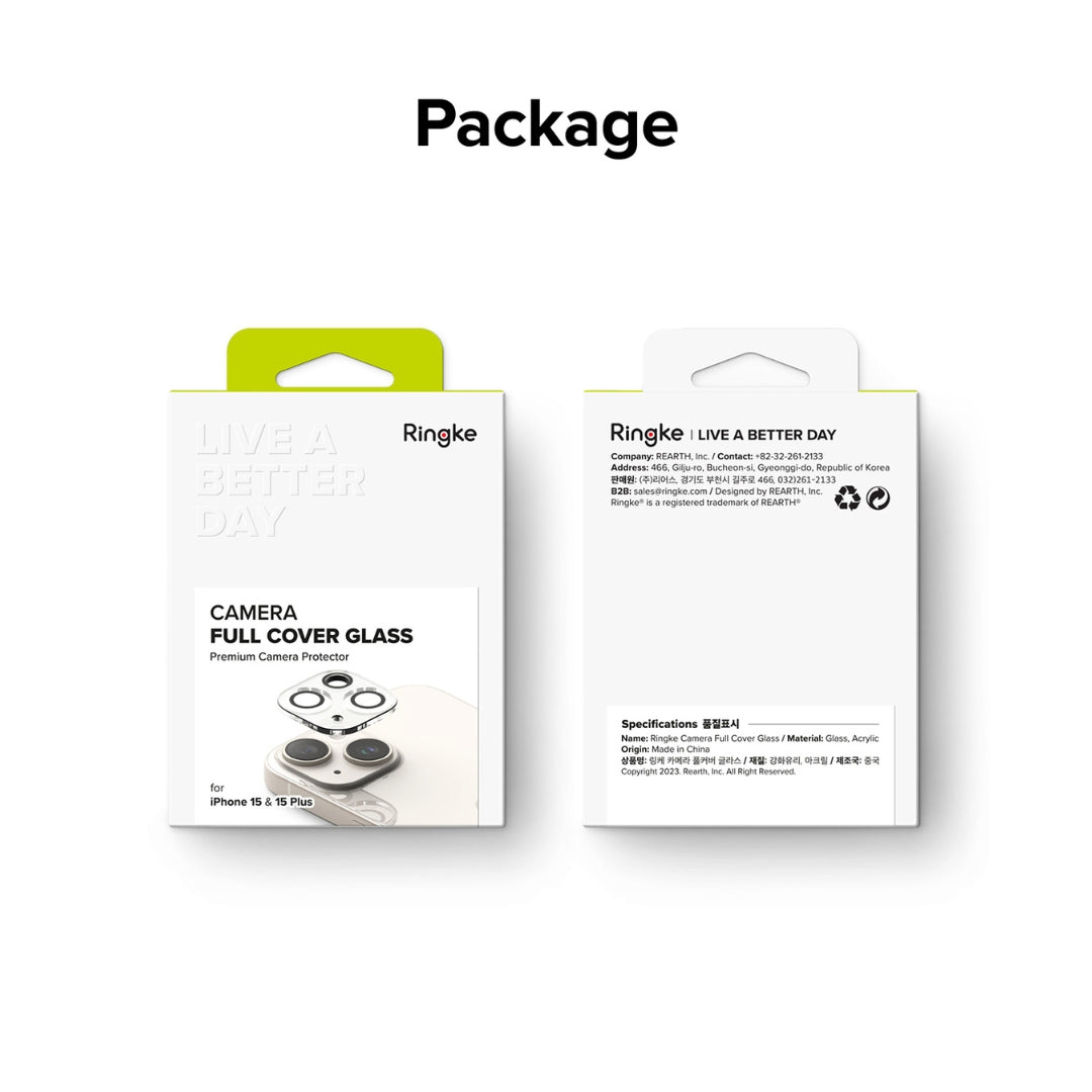 Ringke retail package for full cover glass protector