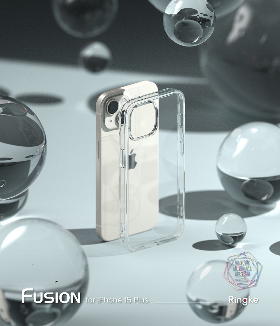 Fusion case for iPhone 15 Plus by Ringke