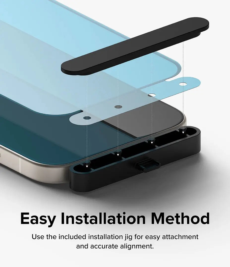 iPhone 15 Plus Screen Protector Full Cover Glass By Ringke Ringke