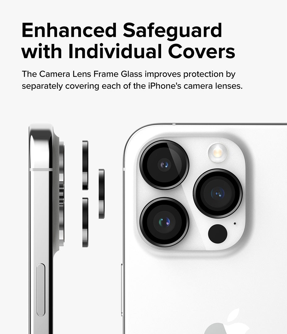 Individual Camera Lens Covers for iPhone's Lens