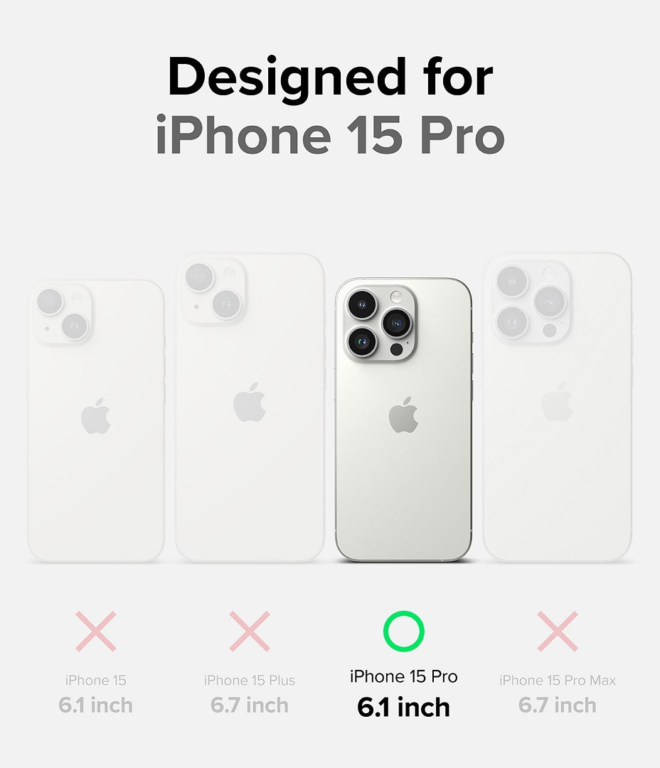 Designed for iPhone 15 Pro 6.1 inch 