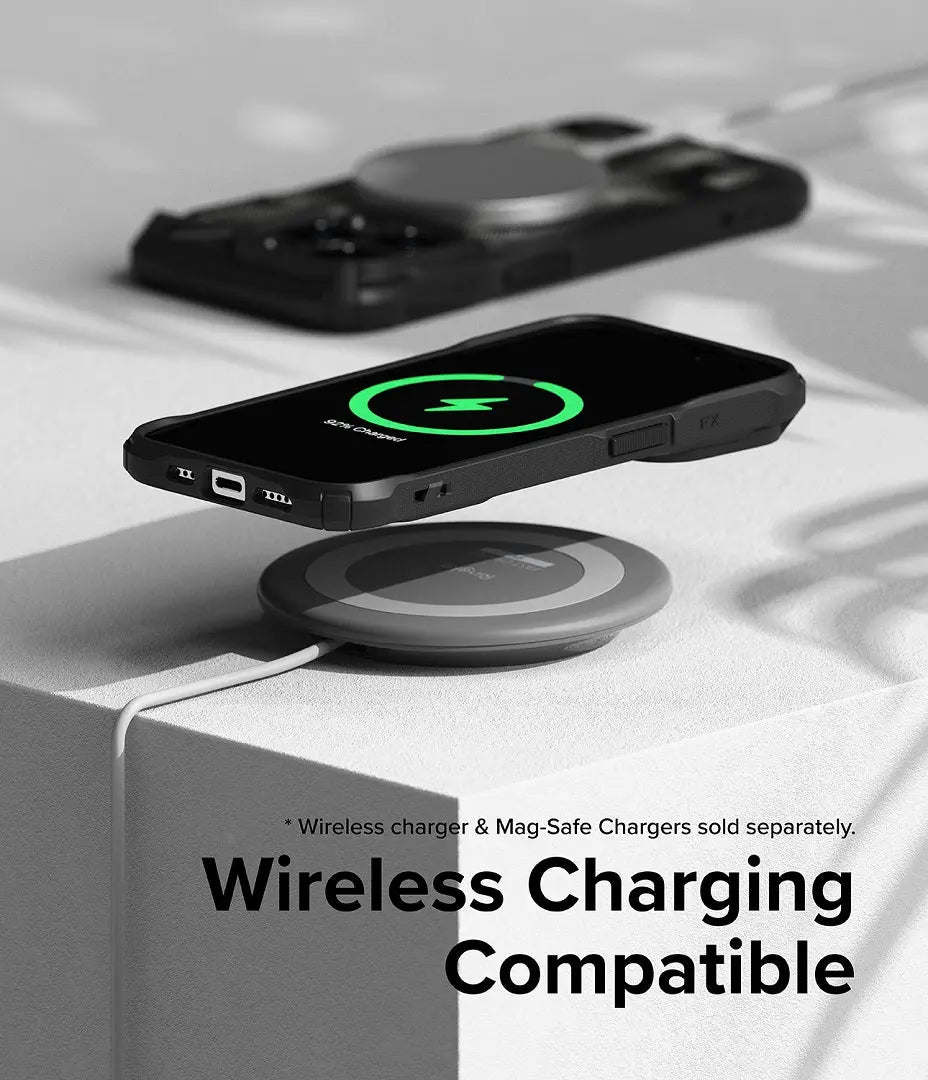 Wireless charging compatible case for iPhone 15 Pro Case By Ringke