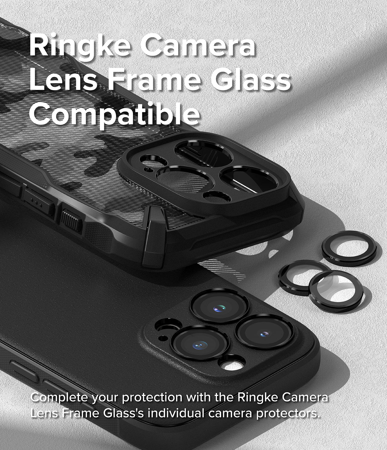 Raised Camera Edges Camera Protection Full Coverage Case