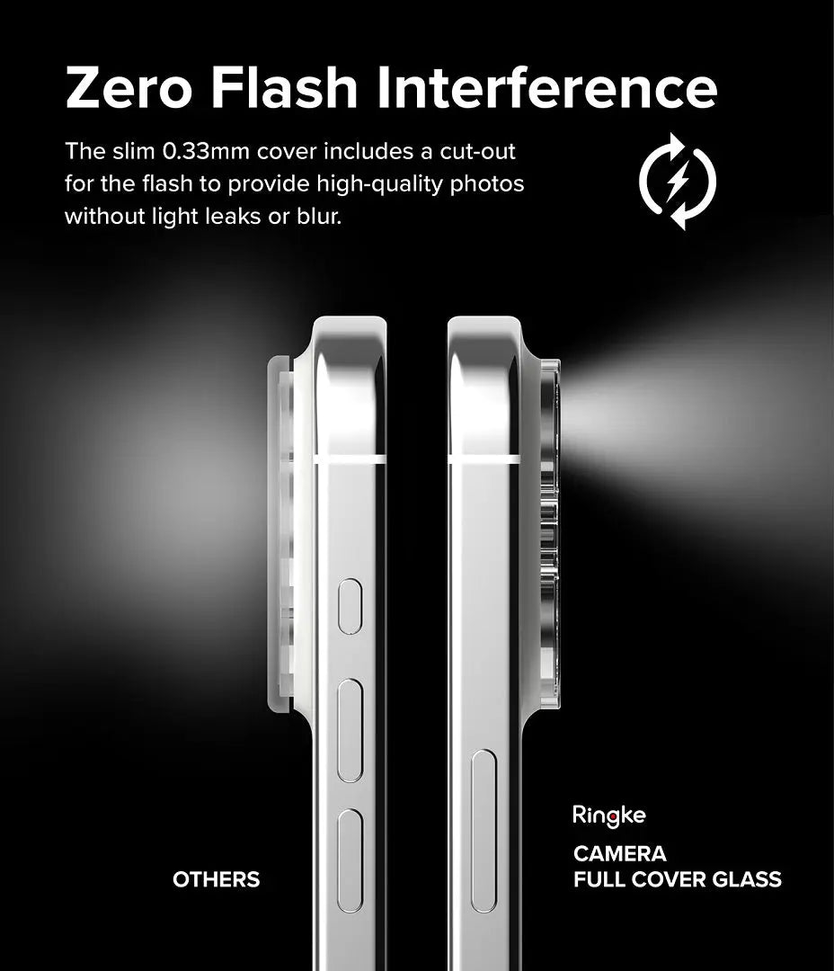 iPhone 15 Pro Max Camera Full Cover Glass 2 Pack By Ringke Ringke