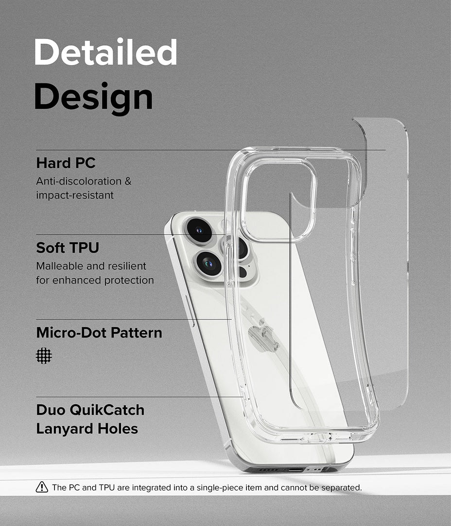 Soft TPU Hard PC Micro Dot Pattern Case for iPhone 15 Pro Max