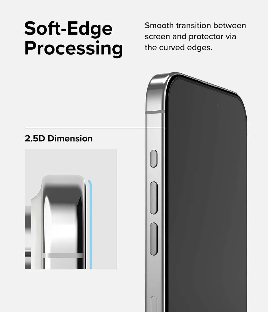 Soft Edge to Edge protection with 2.5D Dimension
