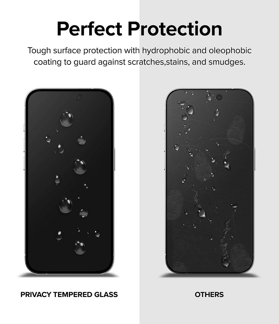 Perfect Ringke Tempered Glass Screen Protector for iPhone 15 Pro Max