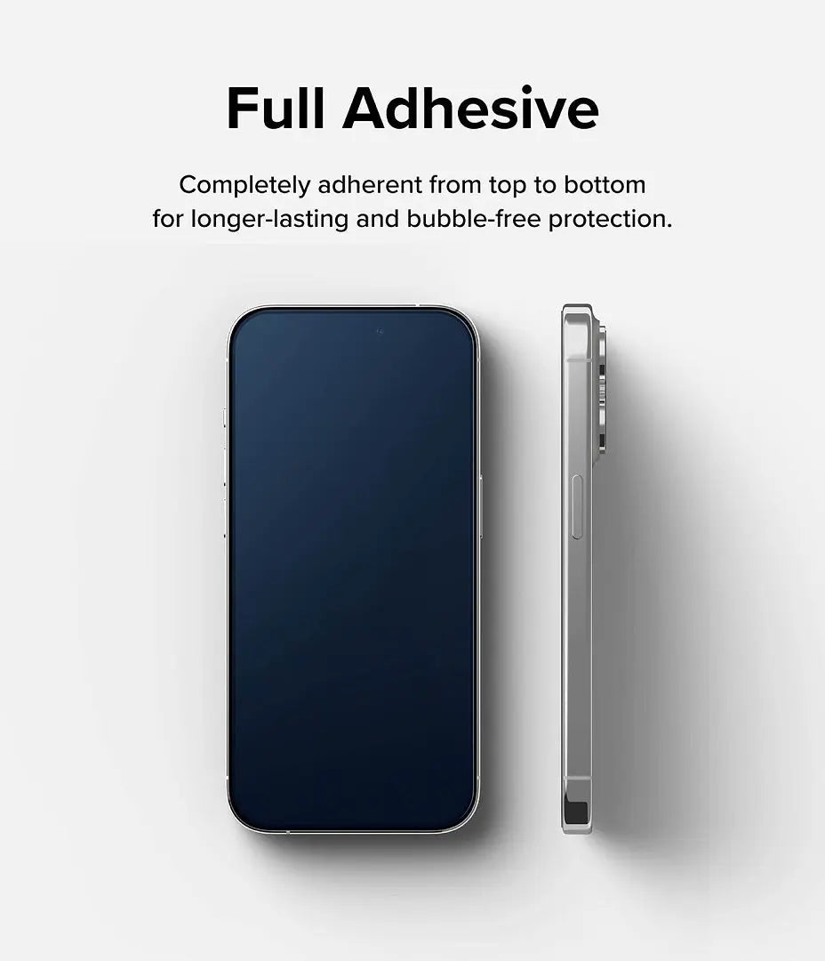 iPhone 15 Pro 6.1" Screen Protector Full Cover Glass Ringke