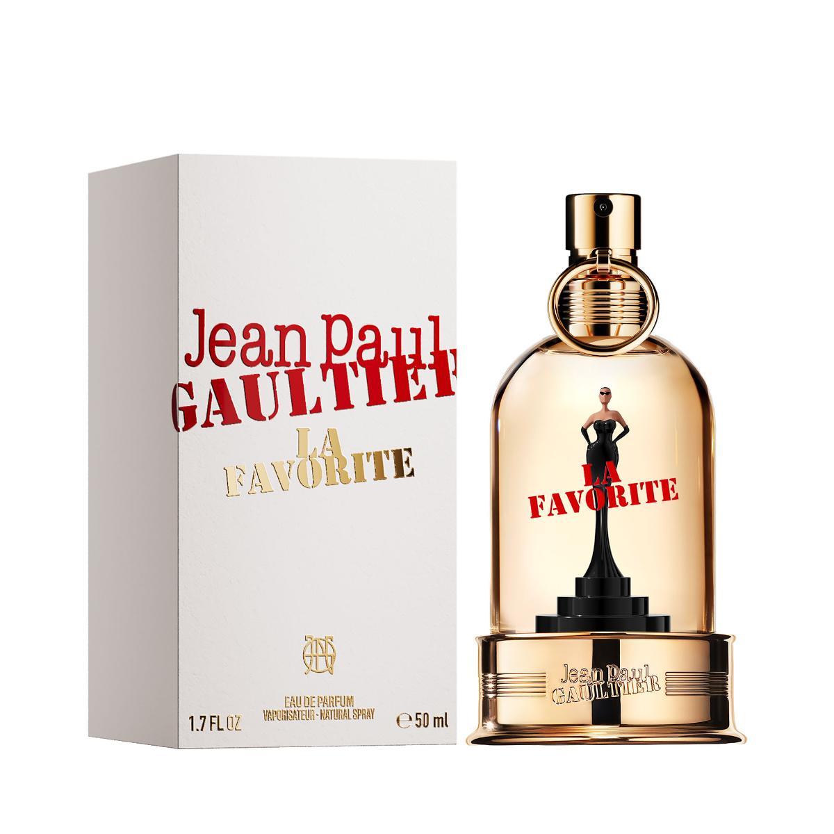 Jean Paul Gaultier La Favorite 50ml bottle and retail box