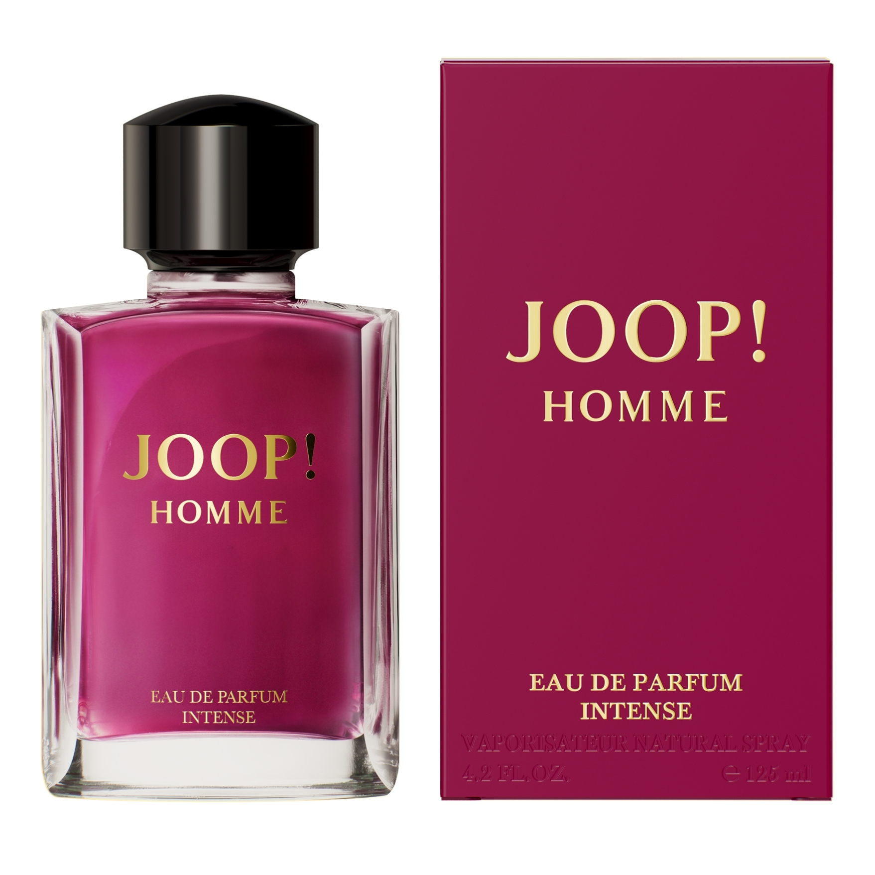 Joop! Homme Eau de Parfum Intense 125ml bottle and box