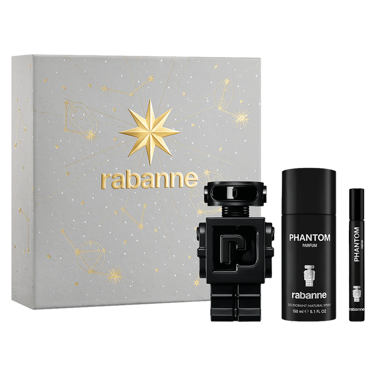 Rabanne Phantom Parfum 100ml 3 Piece Gift Set for Men in Star Packaging