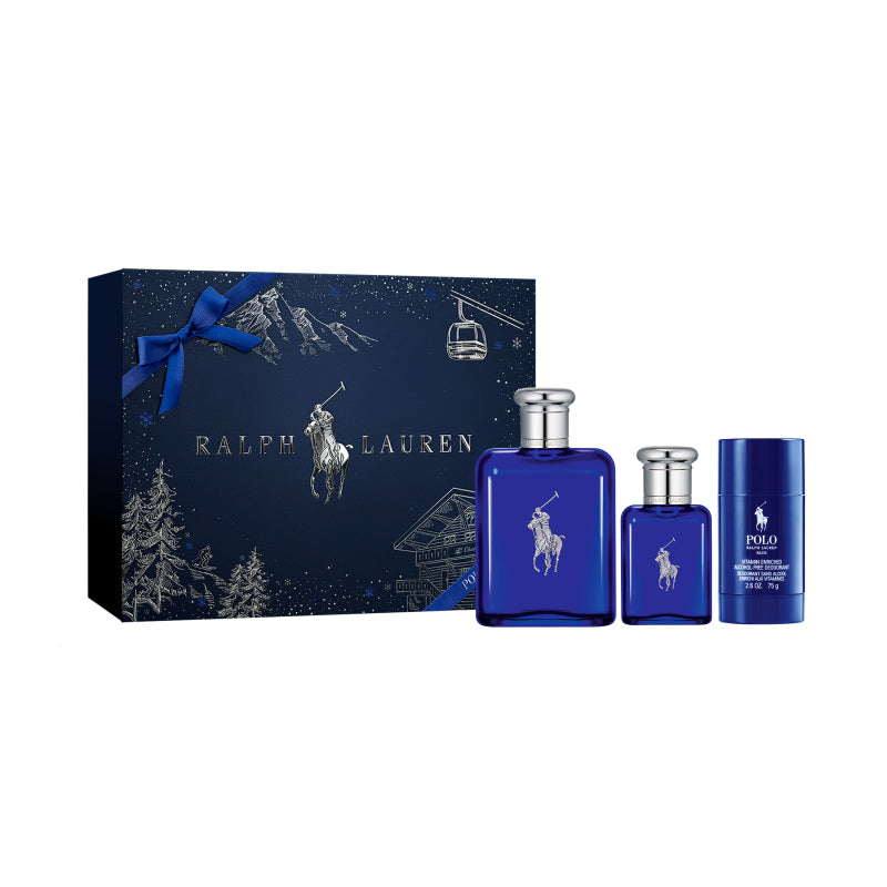 Ralph Lauren Polo Blue gift set — 125ml, 40ml and deodorant stick 75g