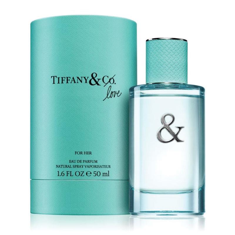 Tiffany & Love for Her Eau de Parfum 50ml bottle and box