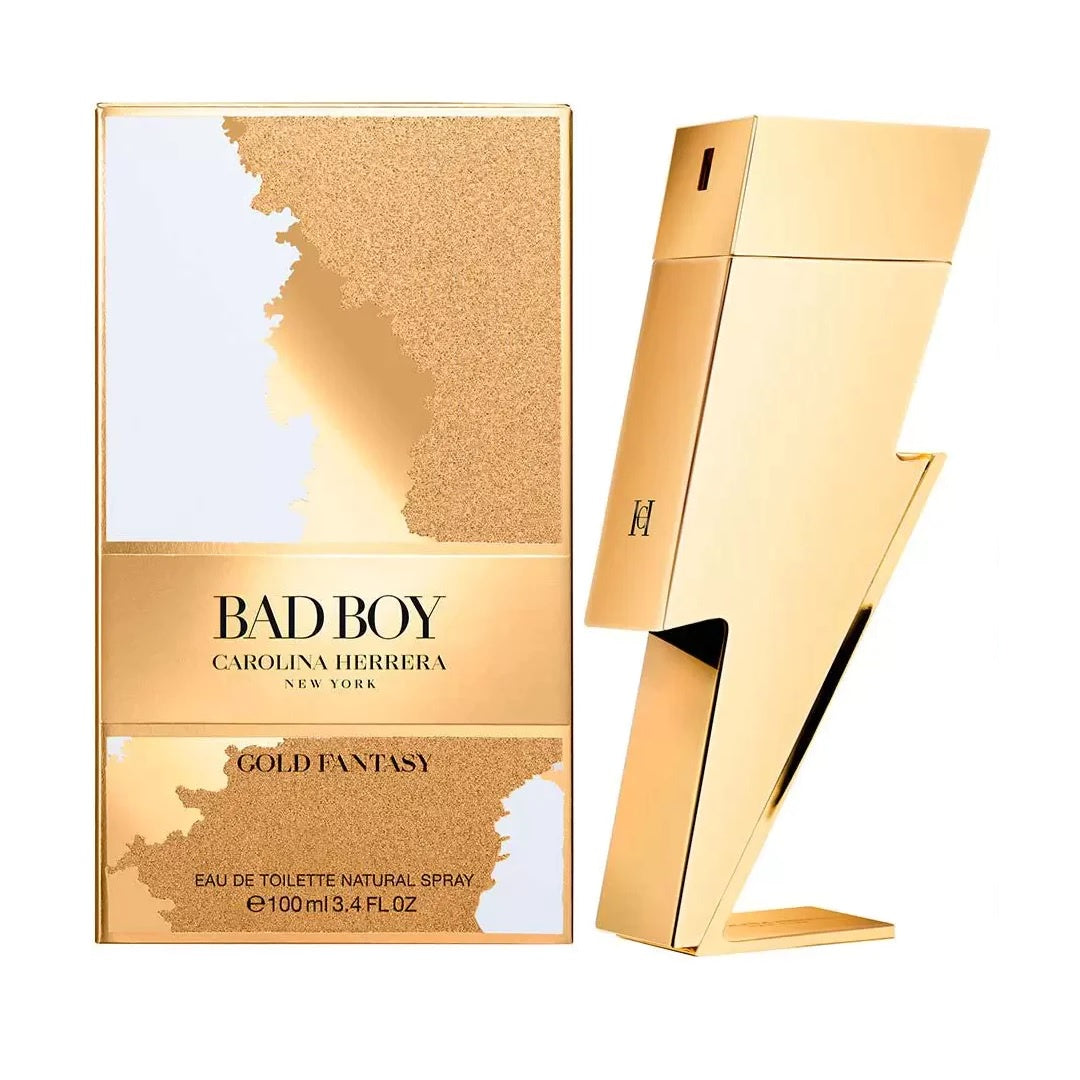 Carolina Herrera Bad Boy Gold Fantasy EDT 100ml for Men in NZ