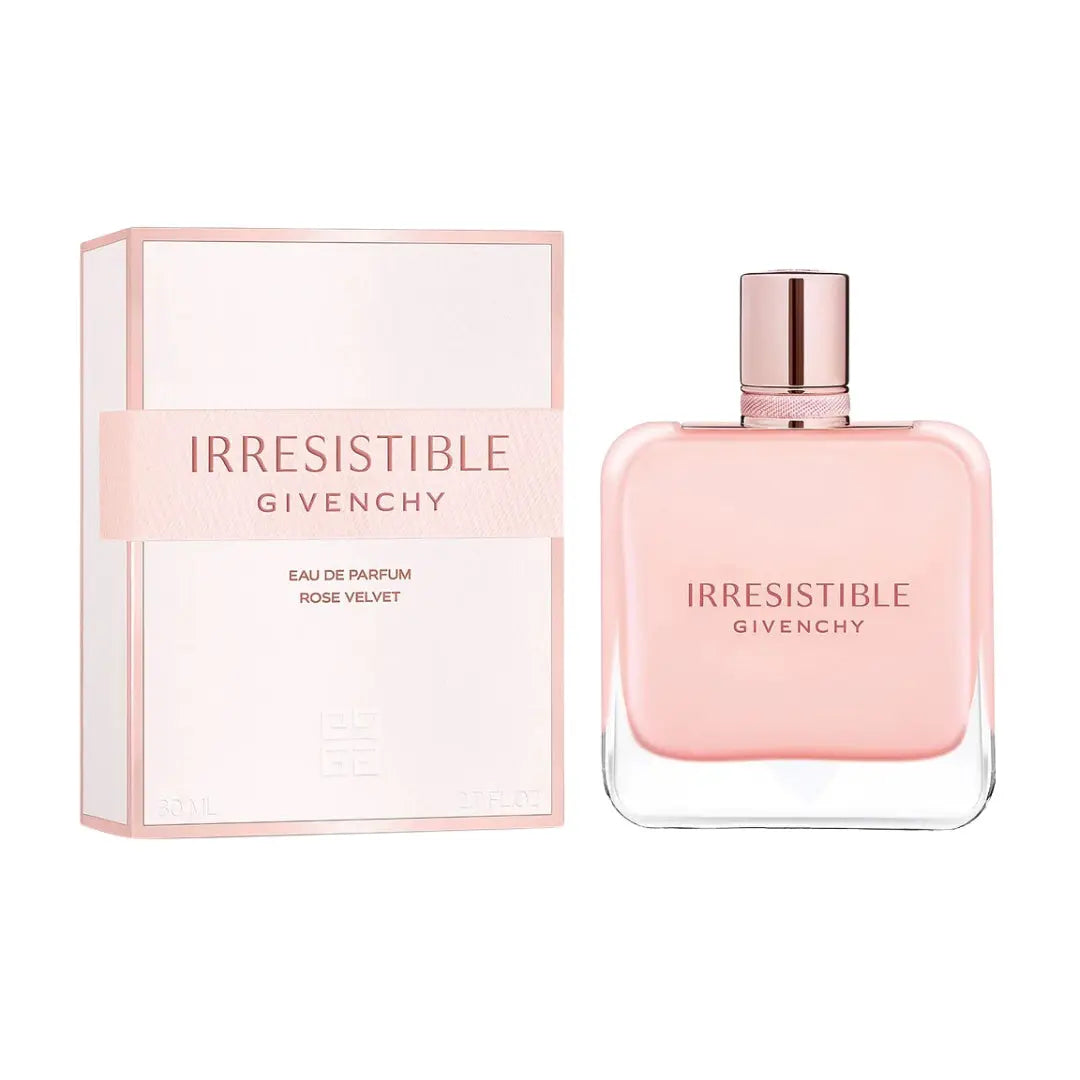 Givenchy Irresistible Rose Velvet EDP 80ml perfume and box