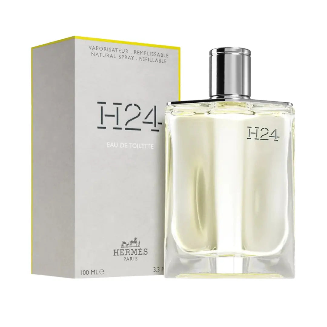 Hermes H24 EDT 100ml perfume bottle and retail box