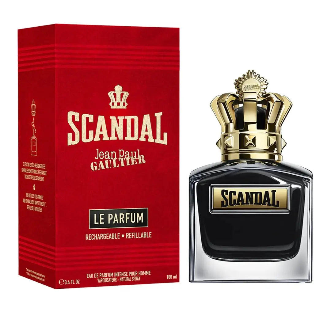 Jean Paul Gaultier Scandal Pour Homme Le Parfum EDP Intense 100ml men's perfume bottle and packaging
