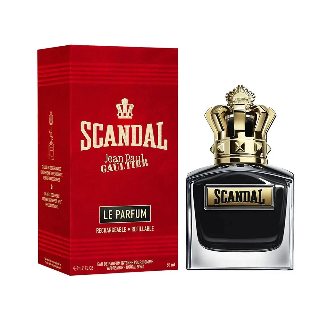 Jean Paul Gaultier Scandal Pour Homme Le Parfum EDP Intense 50ml men's perfume bottle and packaging