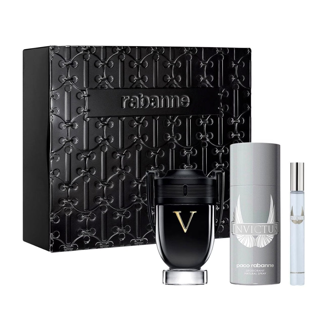 Paco Rabanne Invictus Victory EDP 100ml 3 Piece Gift Set for Men in Auckland, NZ