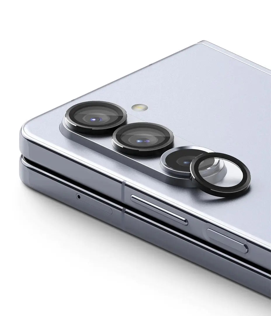 Samsung Galaxy Z Fold 5 Camera Lens Frame Glass Black by Ringke