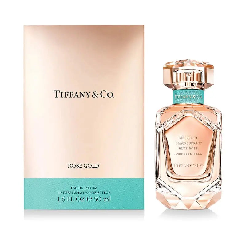 Tiffany & Co. Rose Gold Eau de Parfum 50ml for Women bottle and box