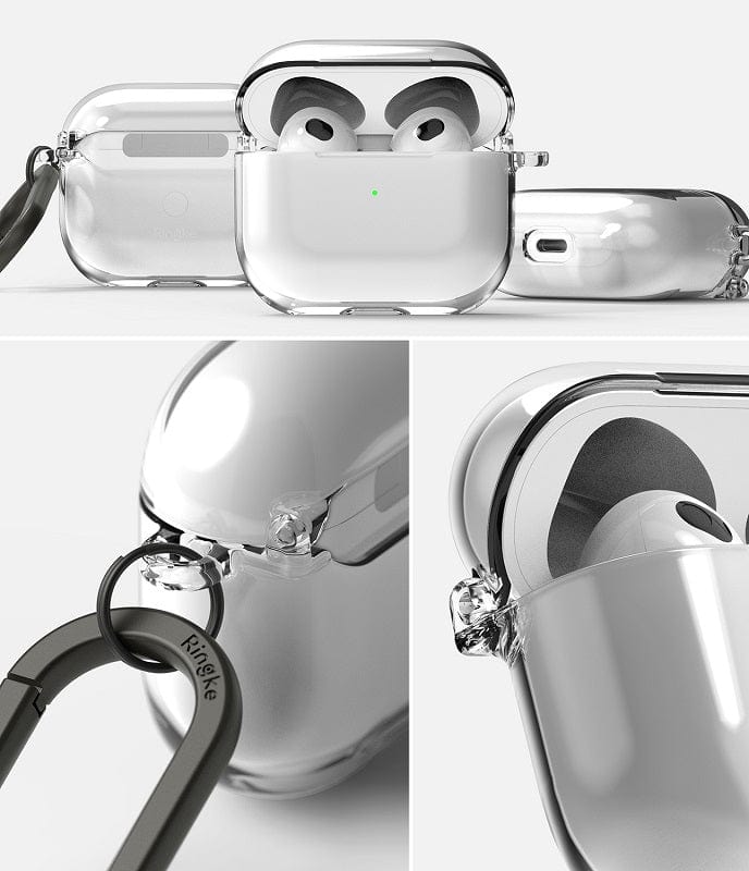 Apple AirPods 3 Hinge Clear Case By Ringke